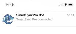 Telegram notifications